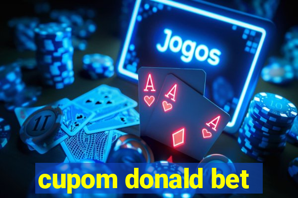 cupom donald bet